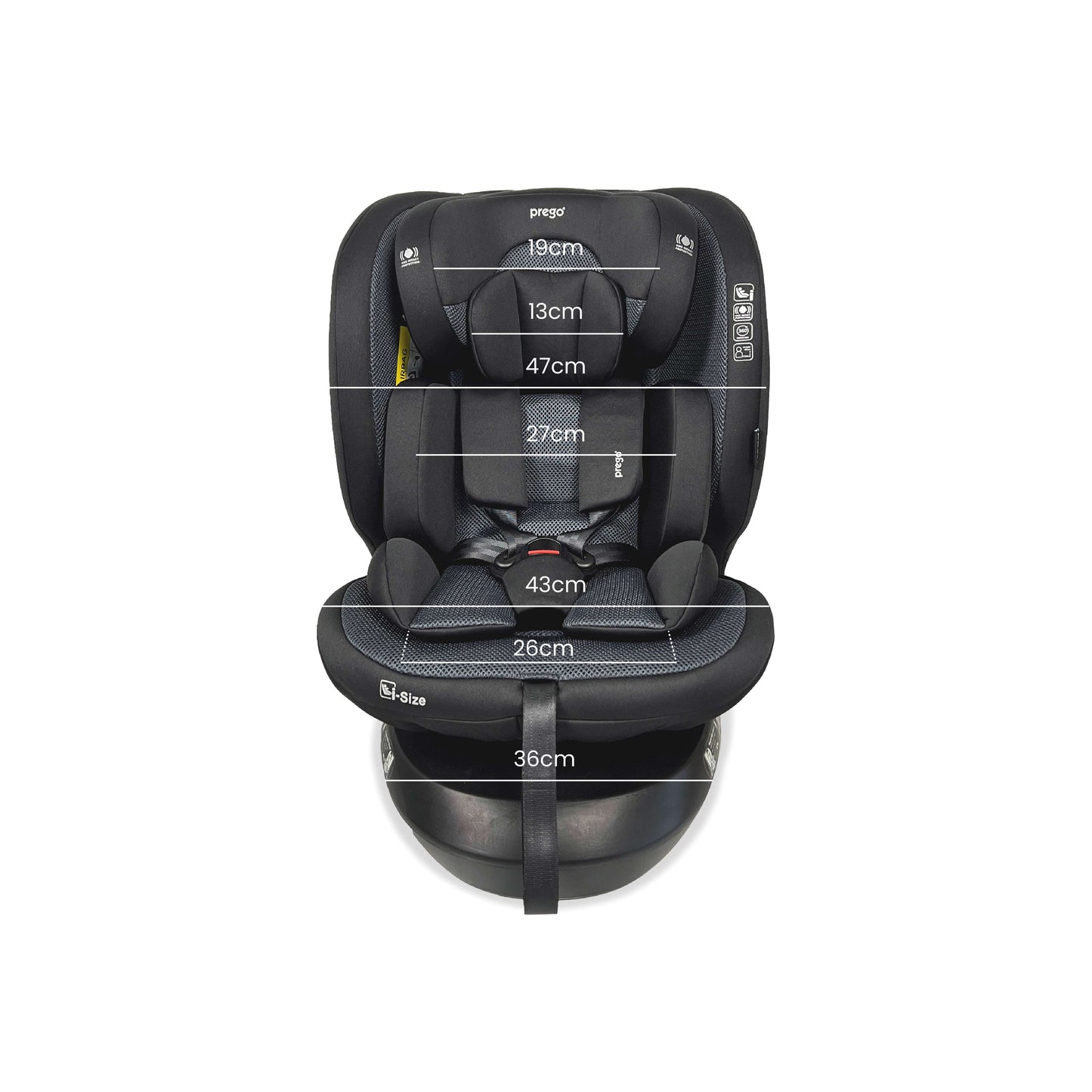 i-Max 360 i-Size Car Seat, 40-150cm