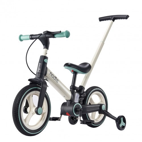 5 In 1 Trike Multifunctional Foldable Bike/Wheeler/Balance Bike/T Bar - Olive
