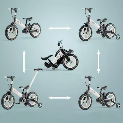 5 In 1 Trike Multifunctional Foldable Bike/Wheeler/Balance Bike/T Bar - Olive