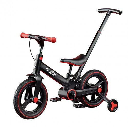 5 In 1 Trike Multifunctional Foldable Bike/Wheeler/Balance Bike/T Bar - Red
