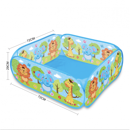 Lucky Baby Play Tent - Blue Safari