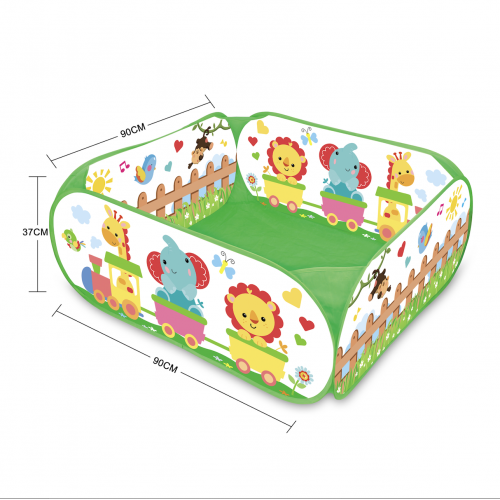 Lucky Baby Play Tent - White Safari