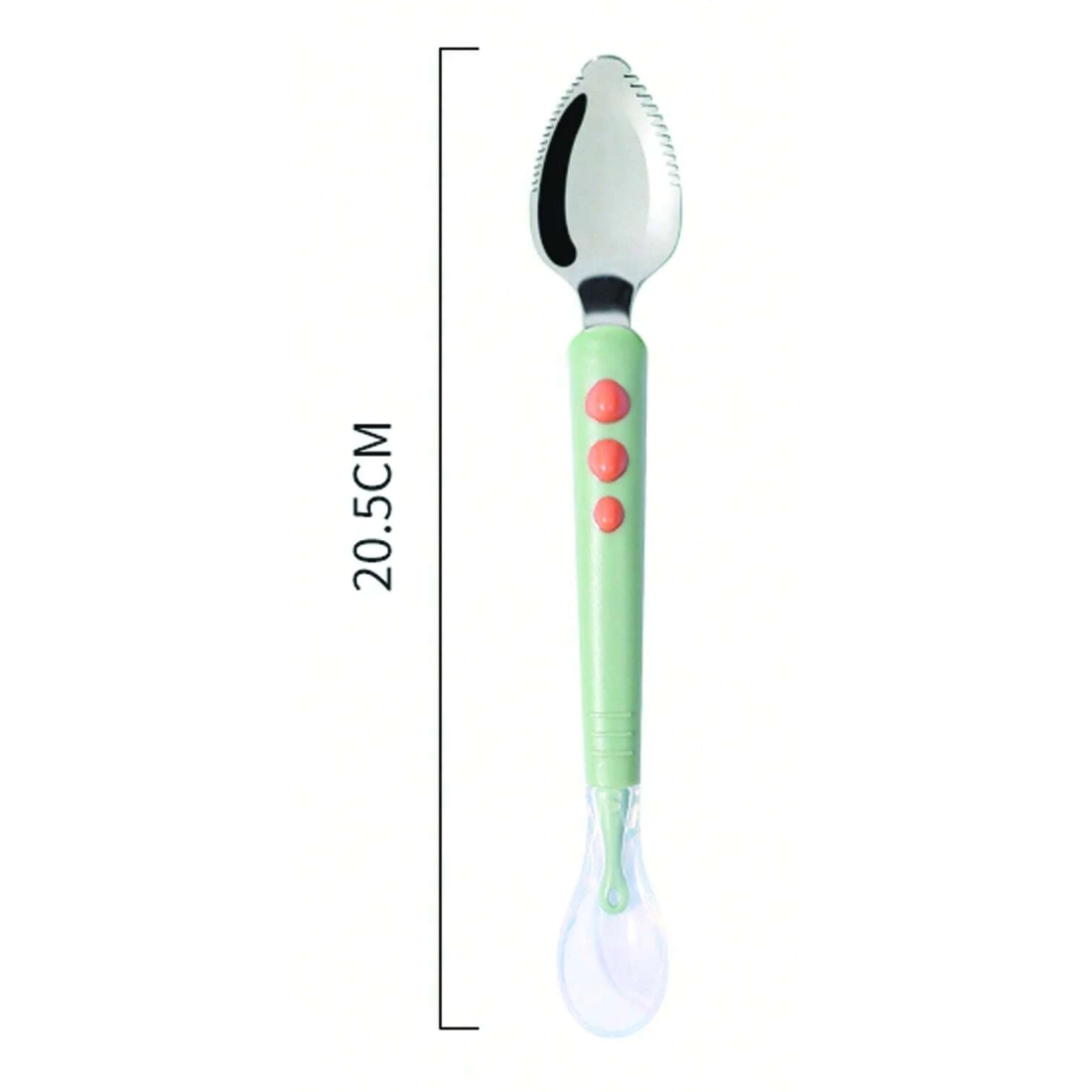 2 in 1 Baby Feeding Spoon / Fruit Scraper