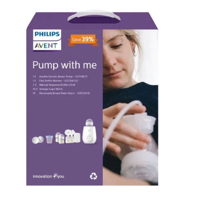 *Philips Avent Pump With Me Breastfeeding Kit