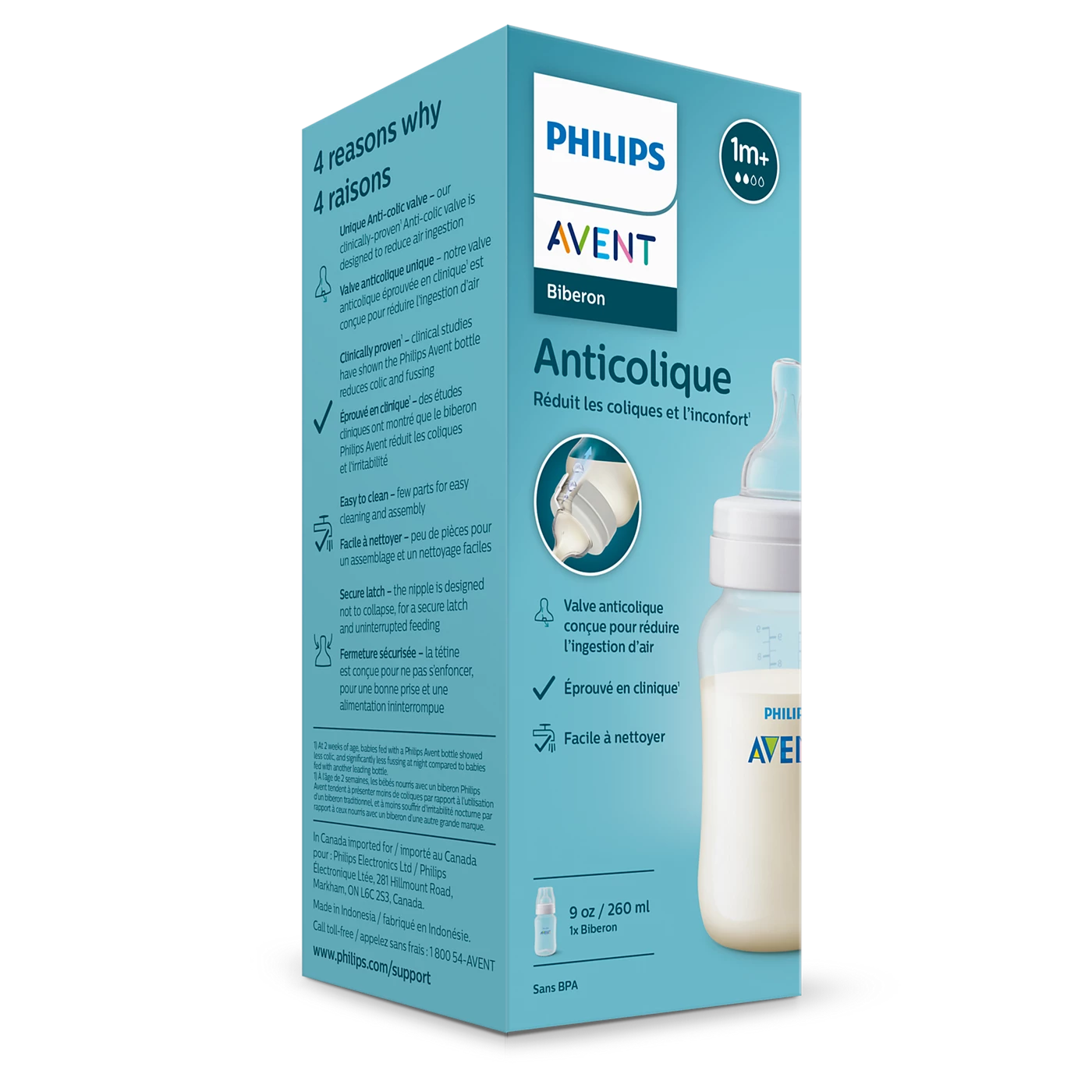 *Philips Avent Anti-colic baby bottle 260ML