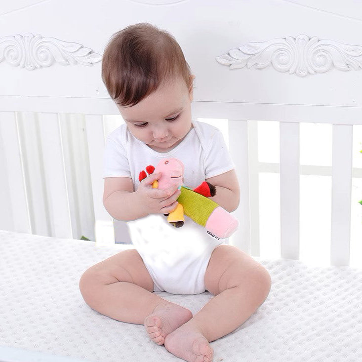 Soft Plush Hand Rattle