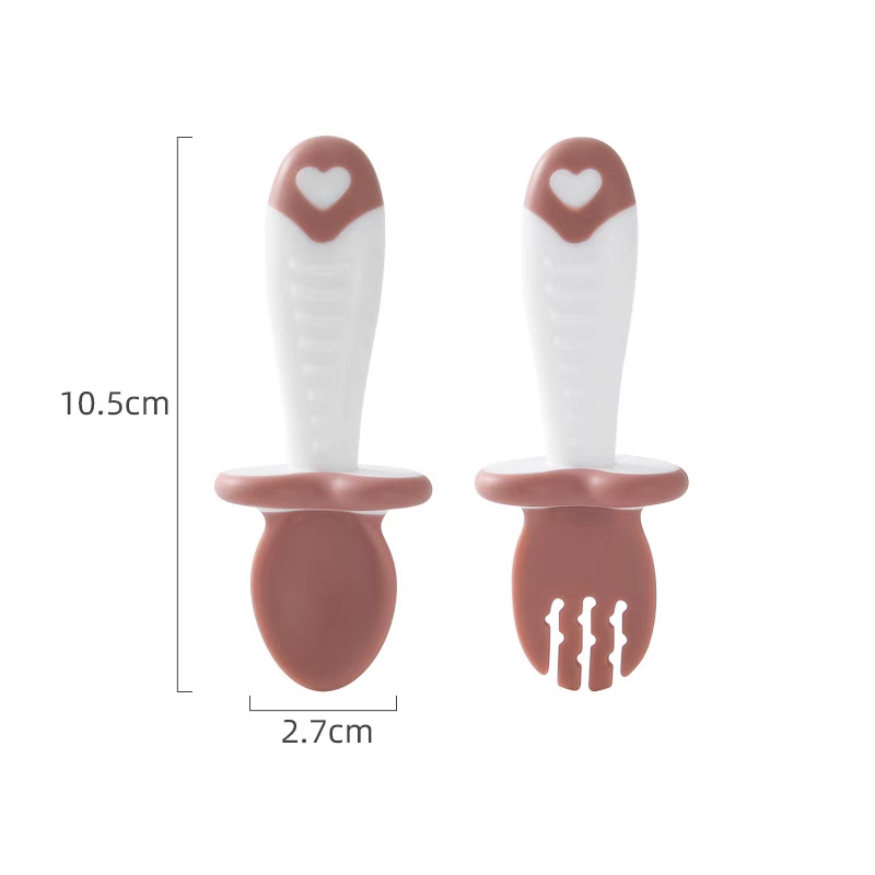 Silicone Training Fork & Spoon