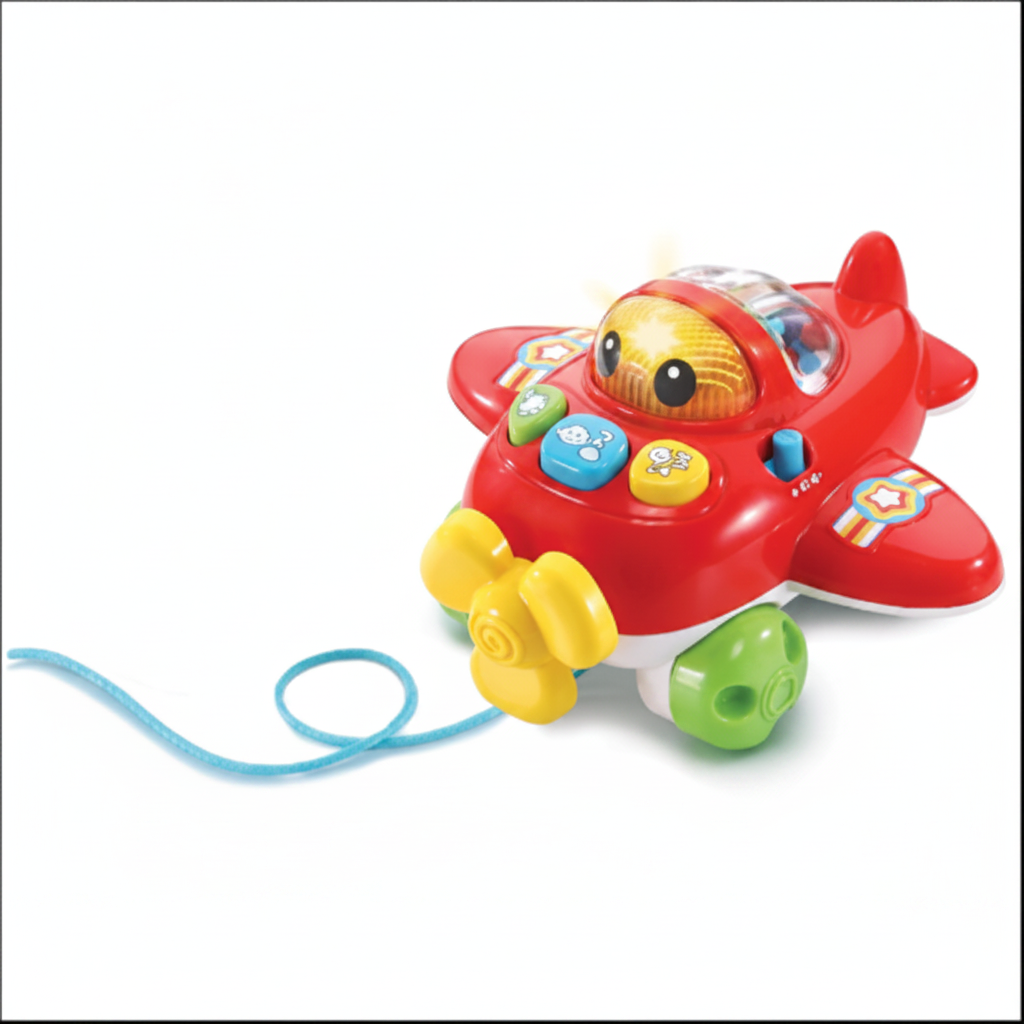 VTech Pull N Pop Aeroplane