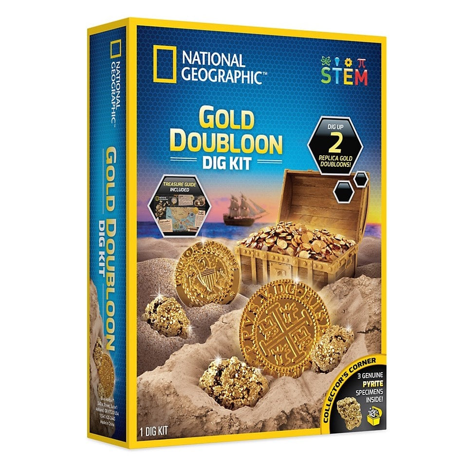 National Geographic Gold Doubloon Dig Kit