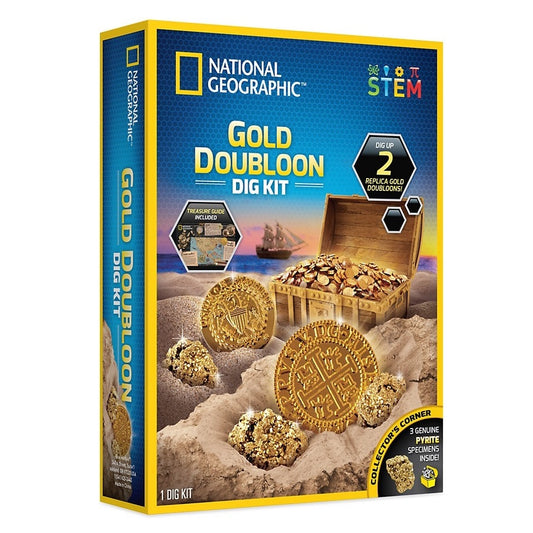 National Geographic Gold Doubloon Dig Kit