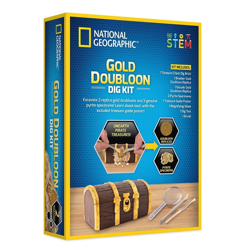 National Geographic Gold Doubloon Dig Kit