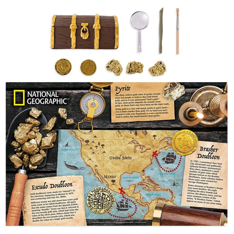 National Geographic Gold Doubloon Dig Kit