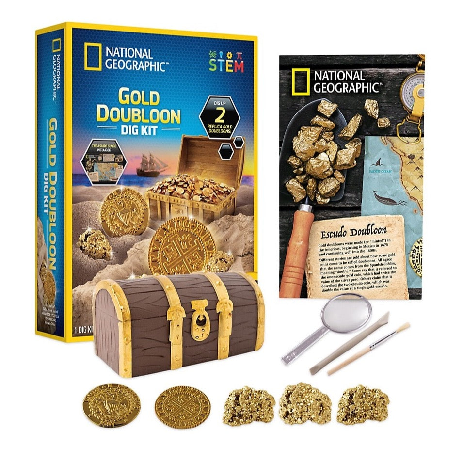 National Geographic Gold Doubloon Dig Kit