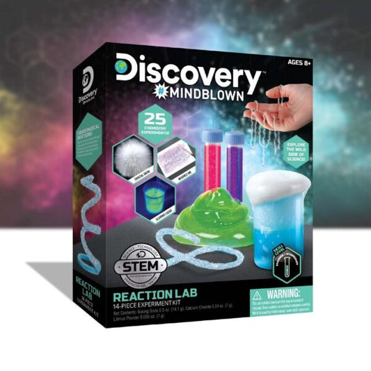Discovery Mindblown – Reaction Lab 14-Piece Experiment Kit