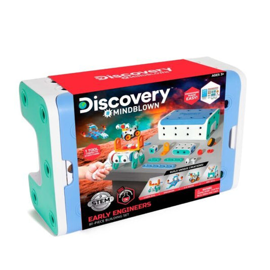 Discovery Mindblown – Early Engineers 88-Piece Building Set
