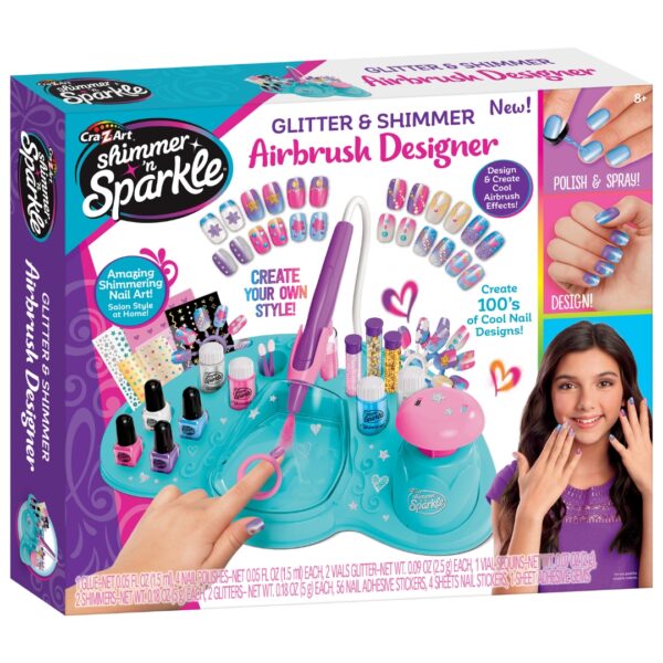 Cra-Z-Art Shimmer 'N Sparkle – Glitter & Shimmer Airbrush Designer