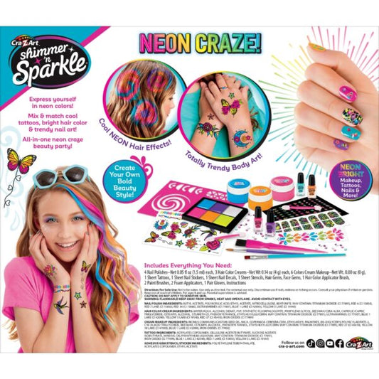 Cra-Z-Art Shimmer ‘N Sparkle – Glow Crazy Ultimate Sleepover Party