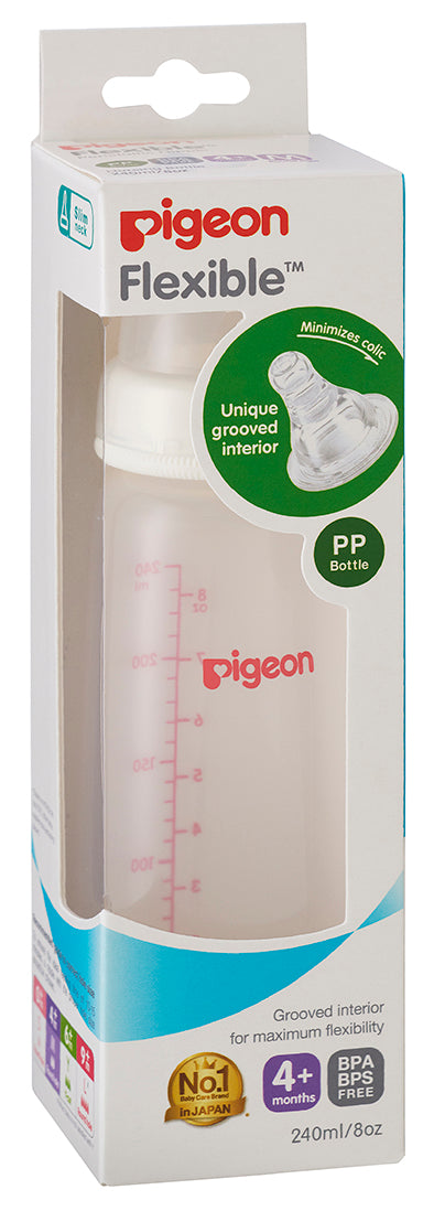 Pigeon Flexible Peristaltic Nipple Nursing Bottle KPP