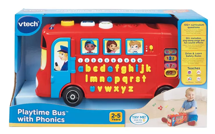 VTech Playtime Bus with Phonic Kiddy Palace