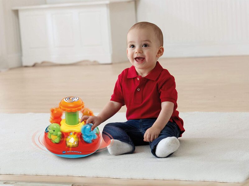 VTech Push & Play Spinning Top