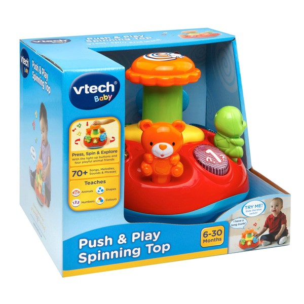 VTech Push & Play Spinning Top – Kiddy Palace