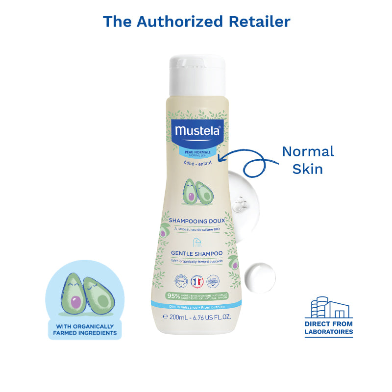 Mustela Gentle Shampoo For Delicate Hair 200ml
