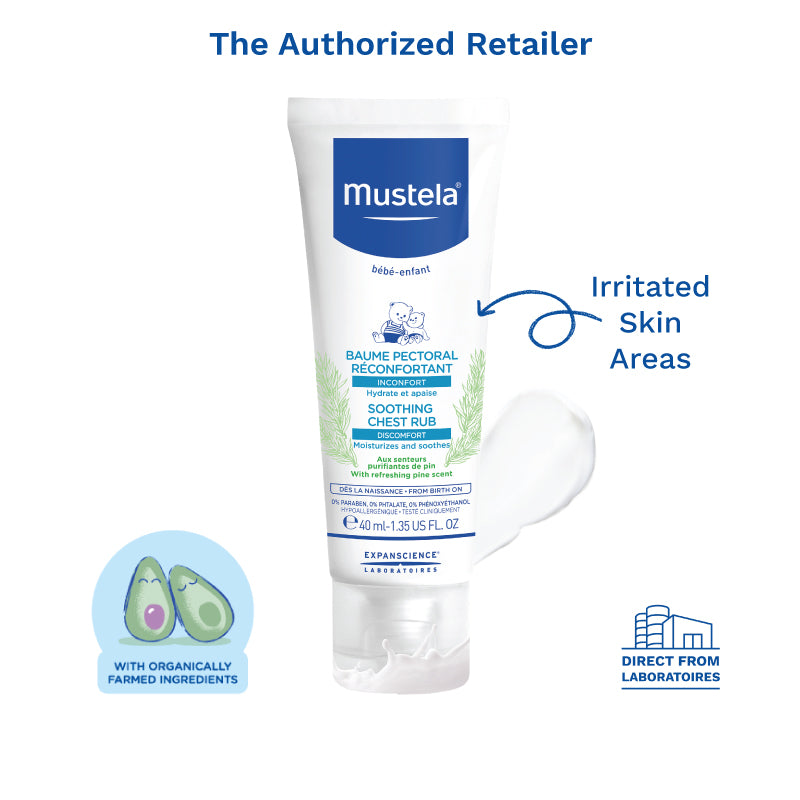 Mustela Soothing Chest Rub 40ml