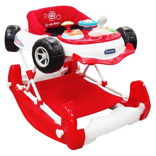 Racer Plus™ 2 In 1 Baby Walker/Rocker