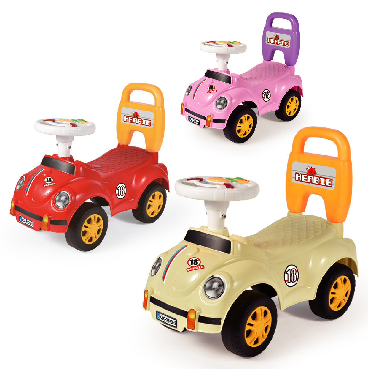 Ride-On Push Car - Beetles