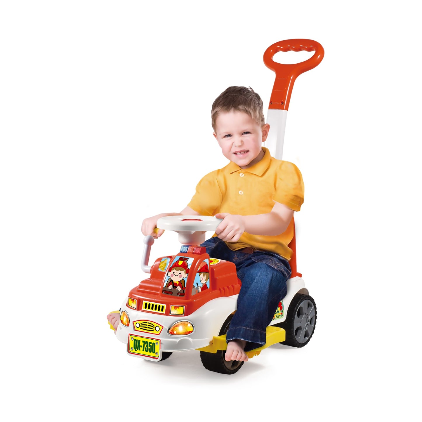 Ride-On Push Car - Fire Fighter