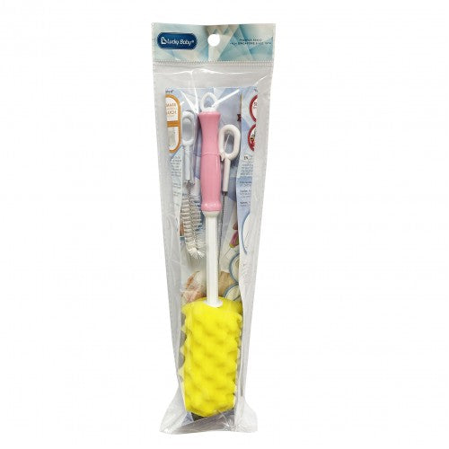 Scratch-less Spongy Bottle & Nipple/Straw Brush
