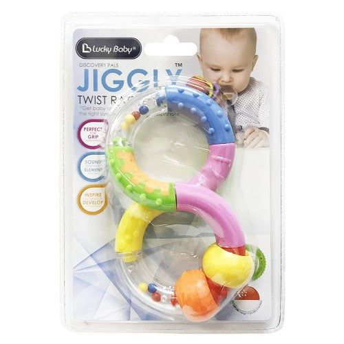 Lucky Baby Discovery Pals™ Jiggly™ Rattle Twist