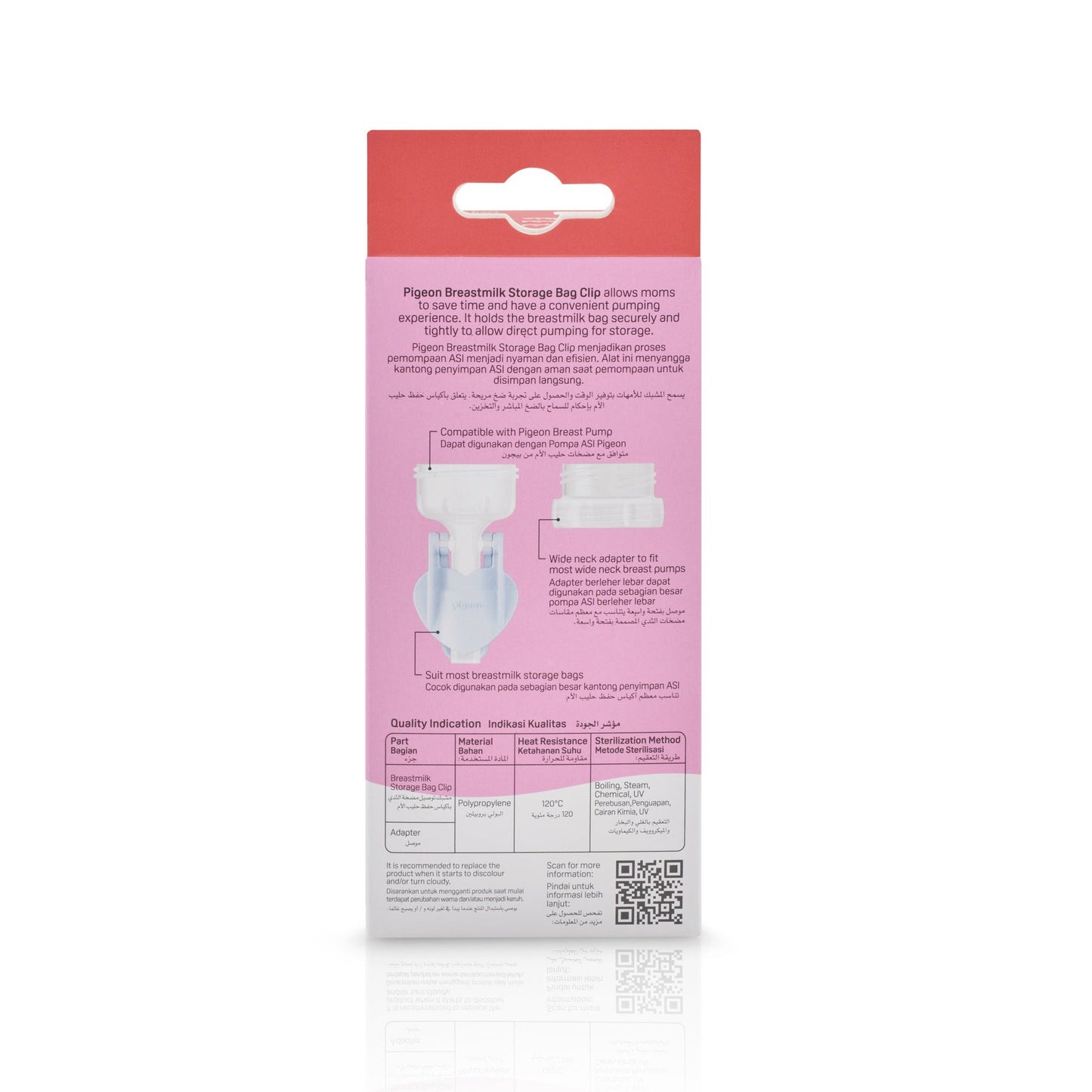 Pigeon Breastmilk Storage Bag Clip