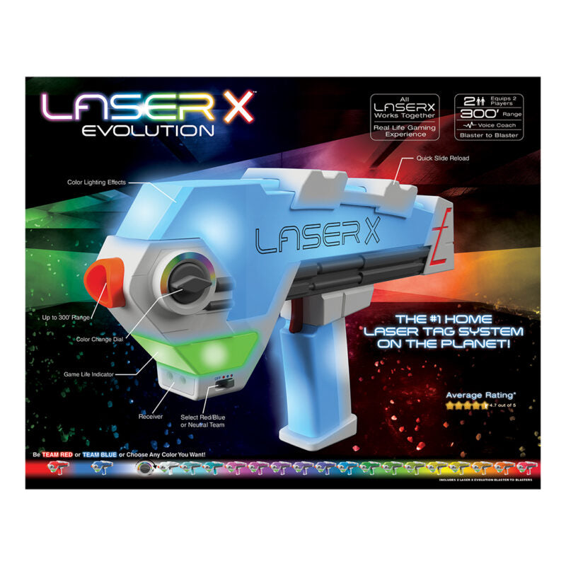 Laser X - Evolution Double Blaster Set