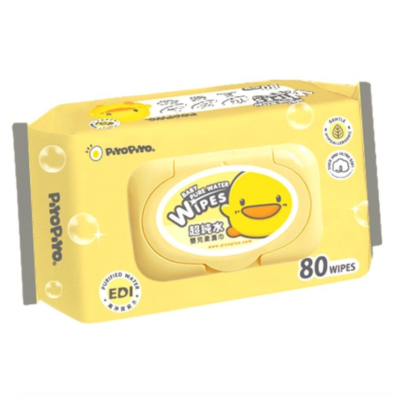 Piyo Piyo Antibacterial Baby Wipes 80s