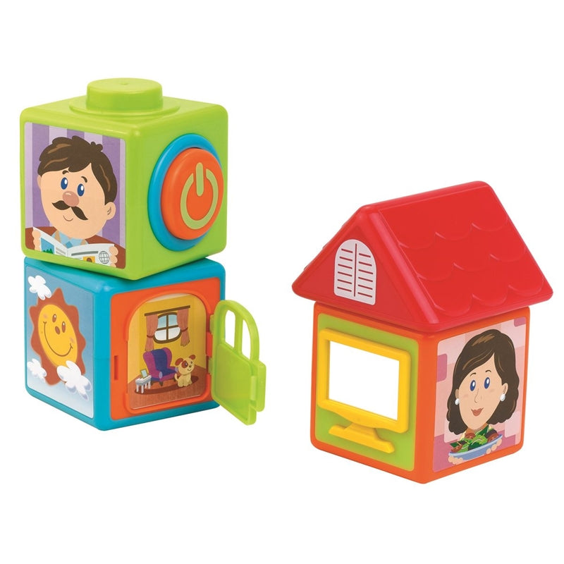 Hap-P-Kid Little Learner Activity Story Blocks