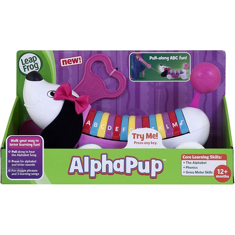 LeapFrog Alpha Pup (Pink/Purple) – Kiddy Palace