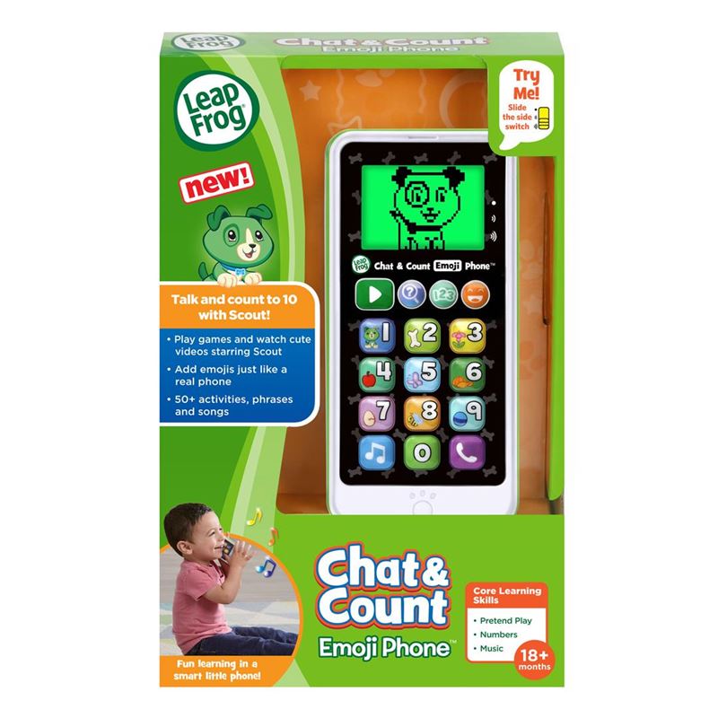 Leapfrog chat and store count smart phone