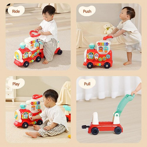 4 In 1 Smart Learning Push & Ride Train
