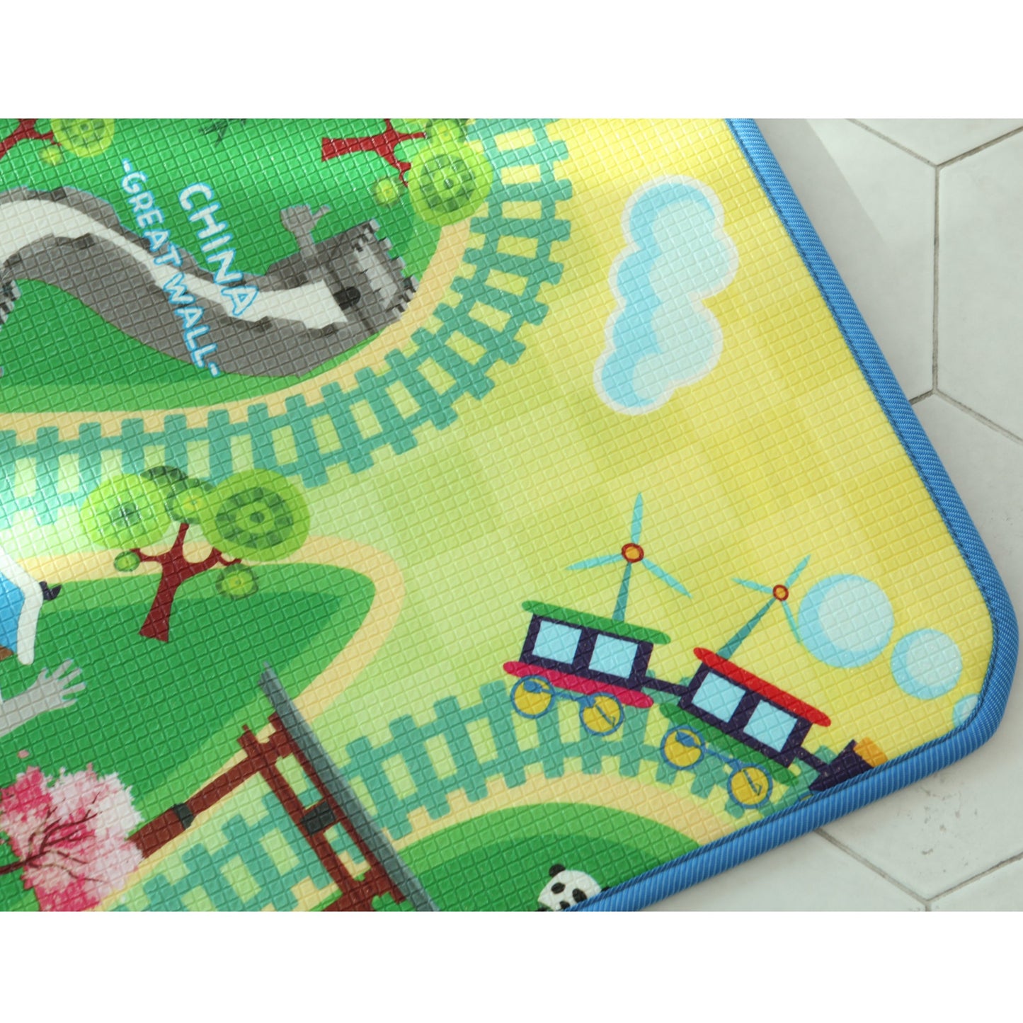 PE Dual Side Play Mat (Asia Train Tour)