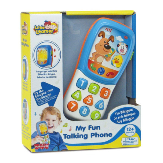 Hap-P-Kid Little Learner My Fun Talking Phone