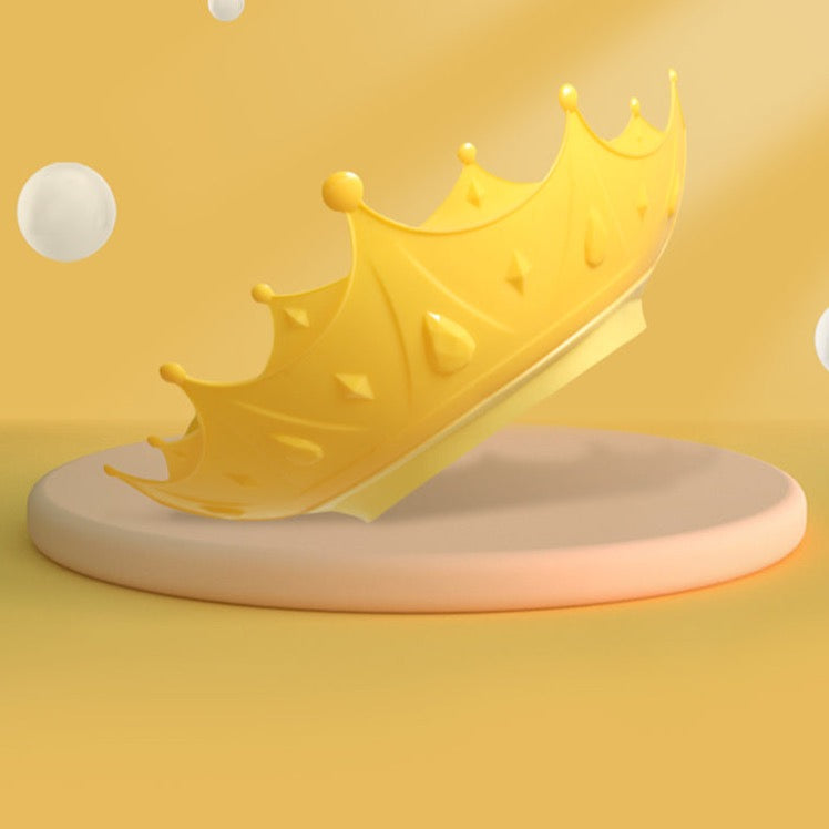 Crown Design Adjustable Shower Cap