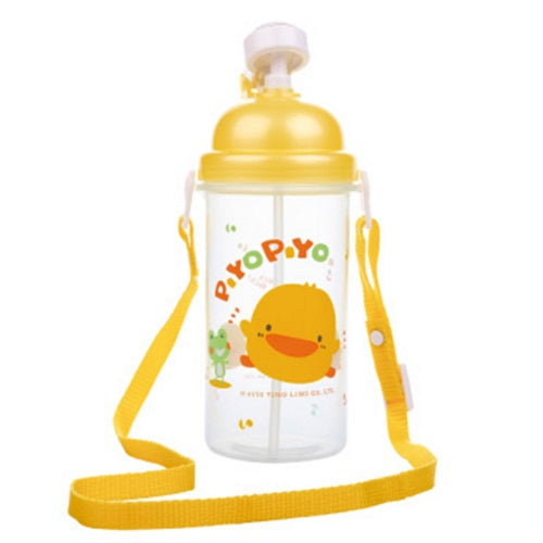 Piyo Piyo Pop Up Straw Water Bottle