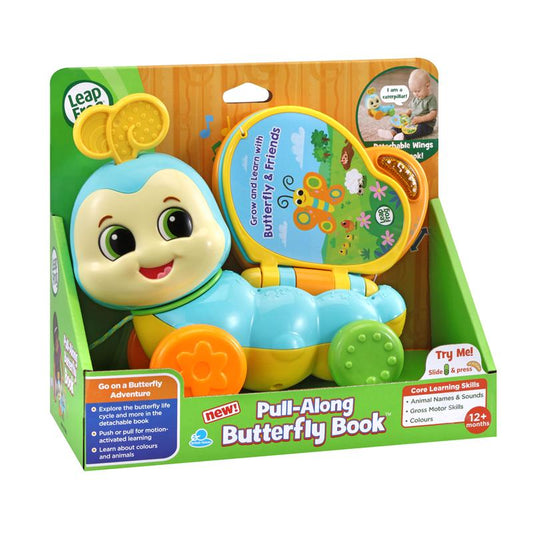 LeapFrog Pull Along Butterfly Book