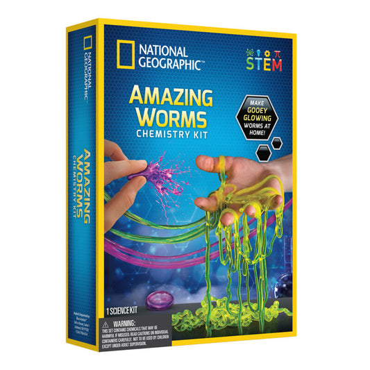 National Geographic - Amazing Worms Chemistry Kit