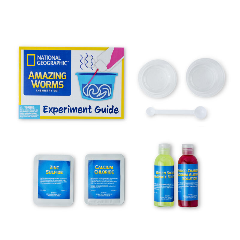 National Geographic - Amazing Worms Chemistry Kit