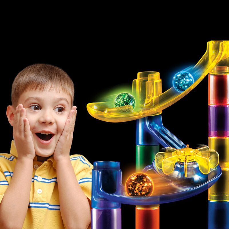 National Geographic - 50 pc Glow-in-the-Dark Marble Run