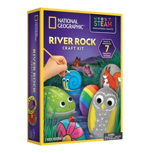 National Geographic River Rock Craft Kit (Available 18 July)