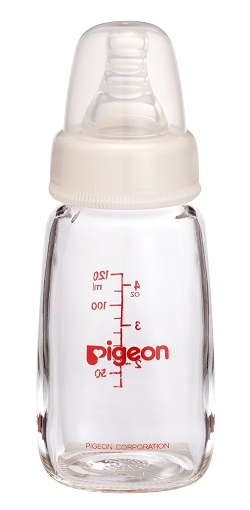 Pigeon Slim-Neck Feeding Bottle – Glass
