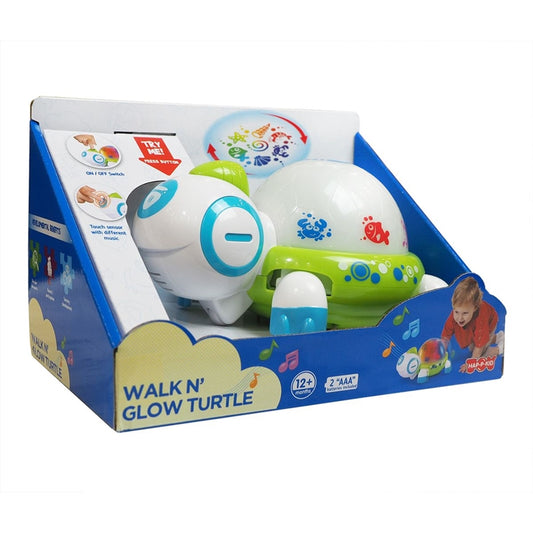 Hap-P-Kid Little Learner Walk N' Glow Turtle
